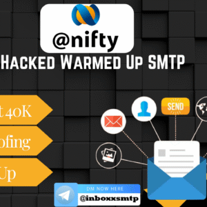 HACKED Nifty SMTP – Reliable Japan-Based SMTP Server| 40K LIMIT