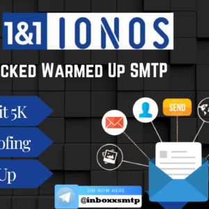 HACKED IONOS SMTP – Reliable Email Server| 5K LIMIT