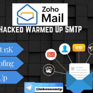 HACKED Zoho Mail SMTP – Secure & Scalable Email Delivery| 15K LIMIT