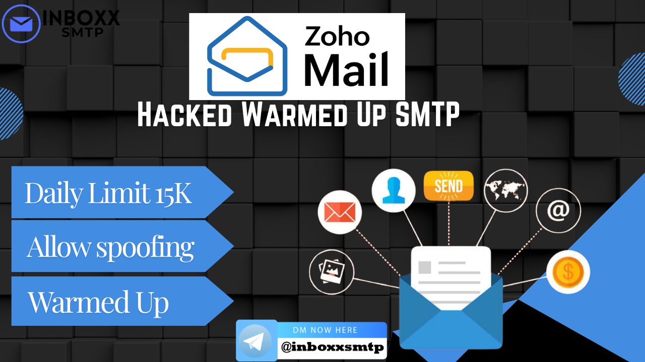 HACKED Zoho Mail SMTP – Secure & Scalable Email Delivery| 15K LIMIT