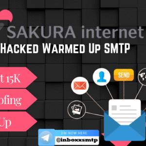 HACKED Sakura Internet SMTP – Japan SMTP Server| 15K LIMIT