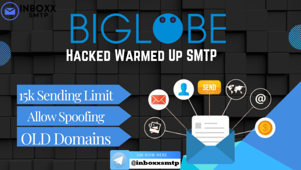 HACKED BIGLOBE SMTP – Japan-Based | High Inbox | Fast Delivery