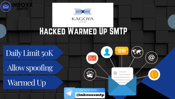 HACKED Kagoya SMTP – Japan SMTP Server| 50K LIMIT