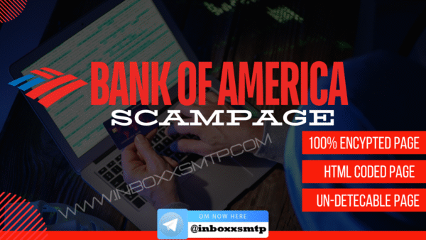 Bank of America Phishing Page| Credential Theft and Scam Features